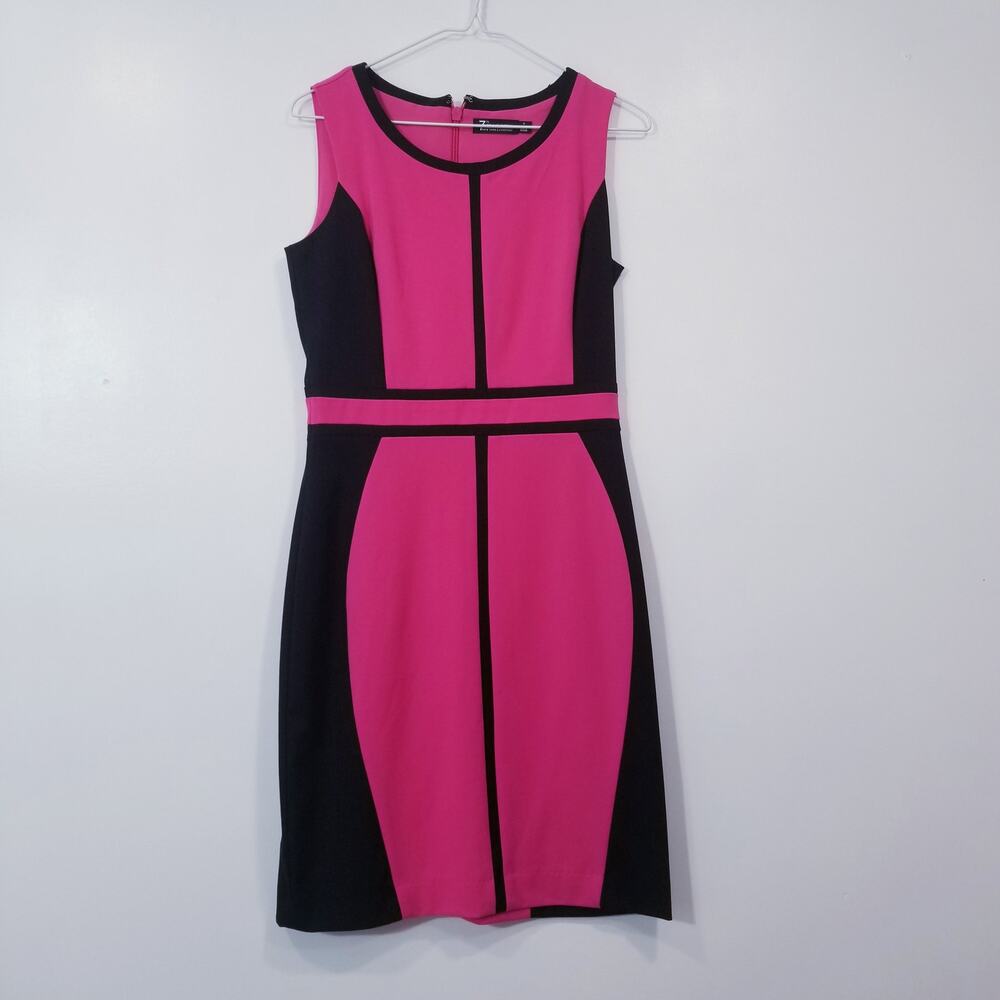 New York & Company Colorblock Sheath Dress